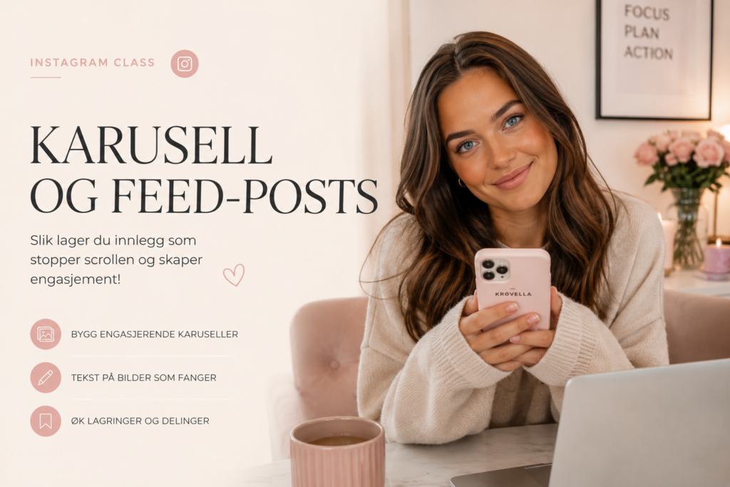 karusell og feed-posts instagram