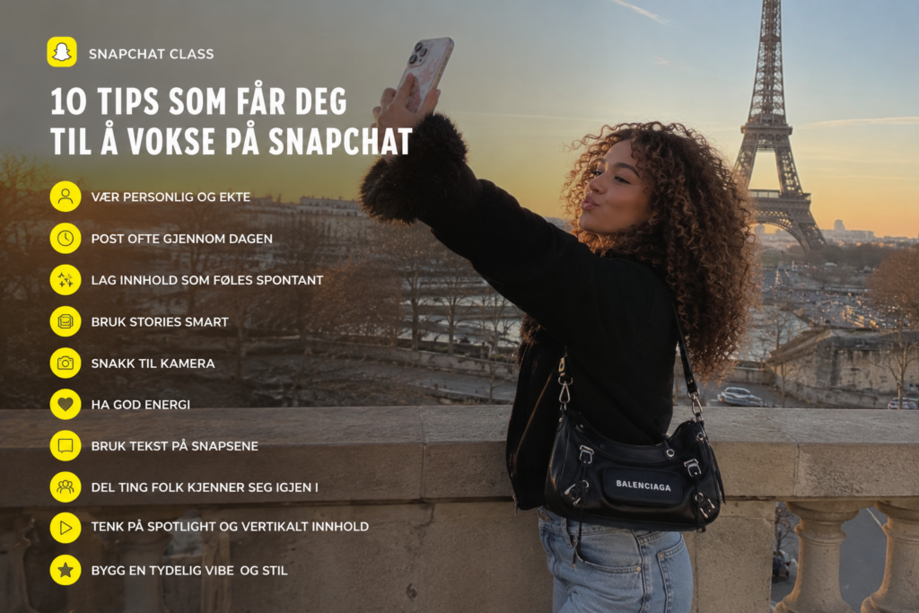 10 tips som får deg til å vokse på SnapChat